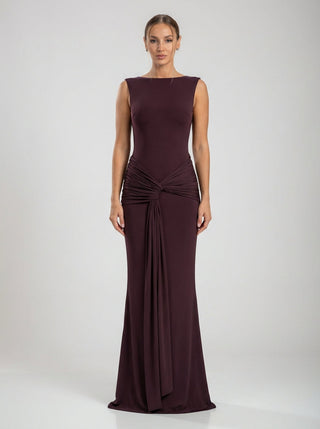 Calista Gown – Plum