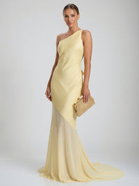 Dominion Gown – Lemon Yellow