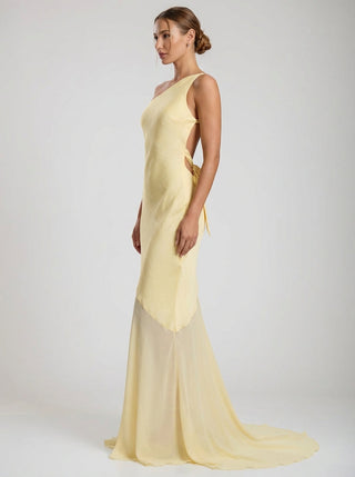 Dominion Gown – Lemon Yellow