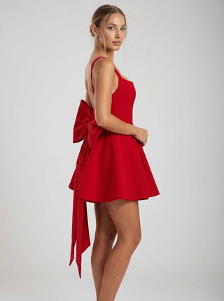 Velina Noir Eclipsera Dress in red – dress product photo