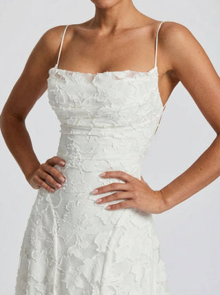 Roselle Gown – Ivory White