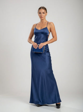 Seraphina Dress – Midnight Sapphire
