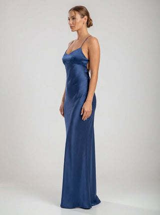 Seraphina Dress – Midnight Sapphire