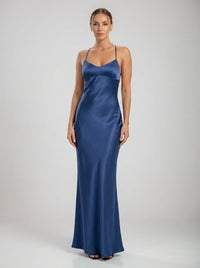 Seraphina Dress – Midnight Sapphire