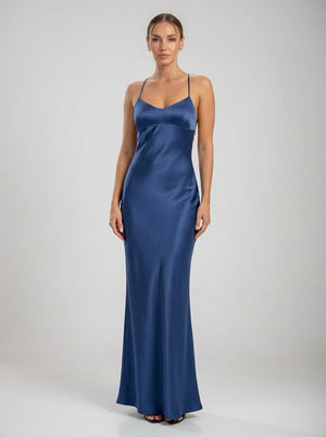 Seraphina Dress – Midnight Sapphire