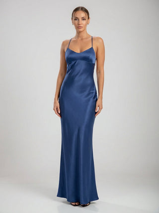 Seraphina Dress – Midnight Sapphire