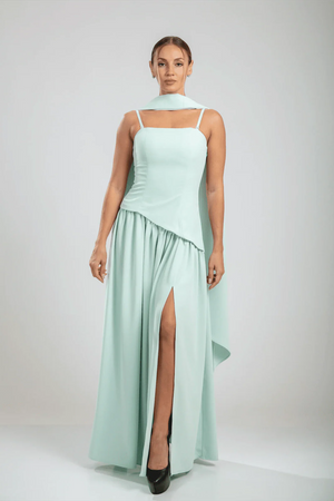 Seraphine Gown – Mint Mist