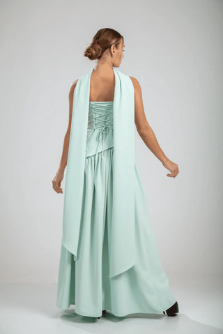 Seraphine Gown – Mint Mist