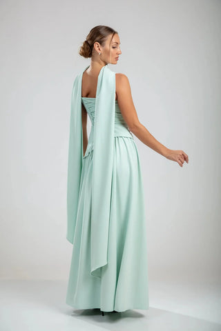 Seraphine Gown – Mint Mist