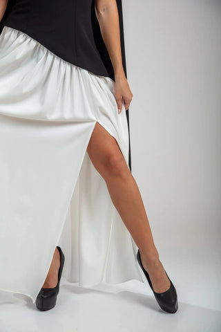 Seraphine Gown – Noir/Blanc