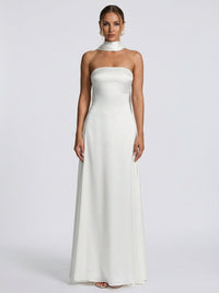 Solara Gown – White