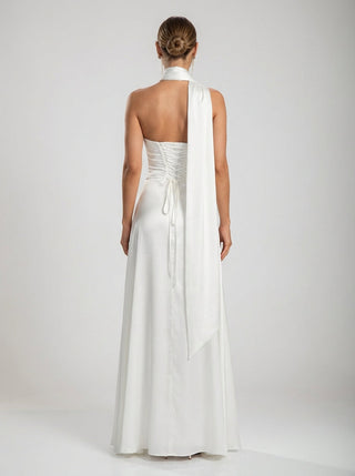 Solara Gown – White