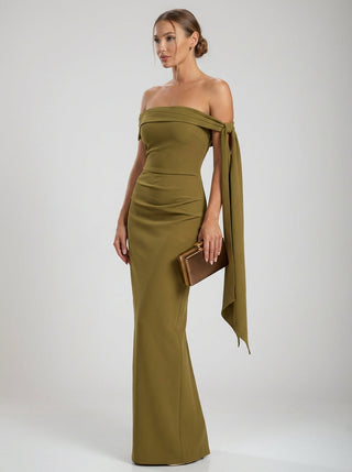 Sovereign Dress – Deep Olive