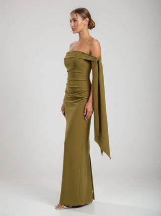 Sovereign Dress – Deep Olive