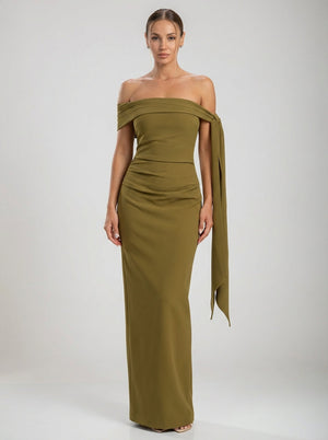 Sovereign Dress – Deep Olive