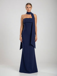 Valeria Gown – Navy Blue