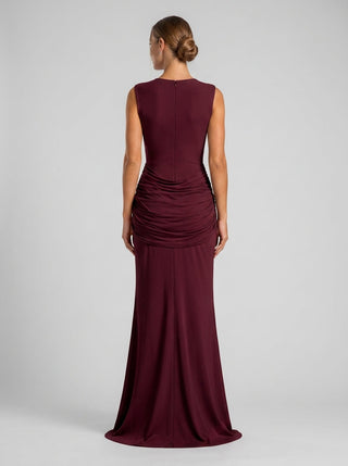 Elsira Gown – Mulberry Wine