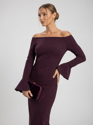 Mariana Gown – Aubergine