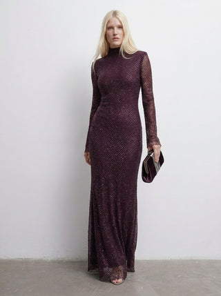 Juliana Gown – Burgundy