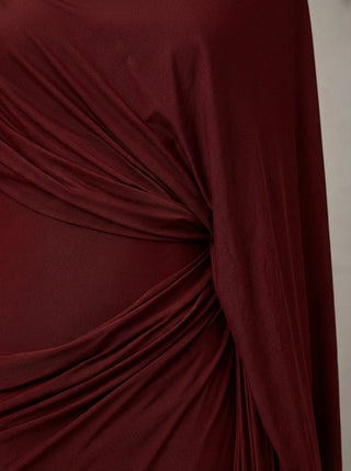 Lunaria Gown – Bordeaux
