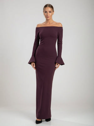 Mariana Gown – Aubergine