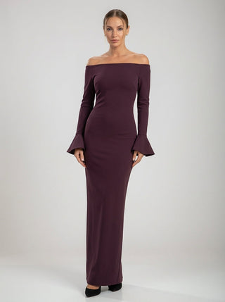 Mariana Gown – Aubergine