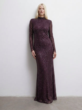 Juliana Gown – Burgundy