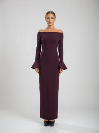 Mariana Gown – Aubergine