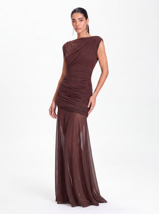 Aurelian Gown – Brown