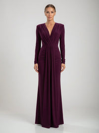 Larissa Gown – Plum Wine