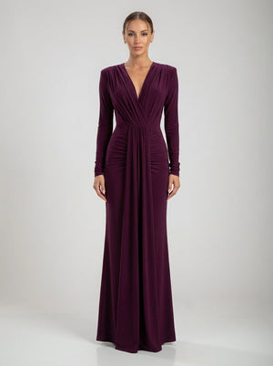 Larissa Gown – Plum Wine