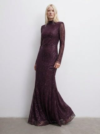 Juliana Gown – Burgundy