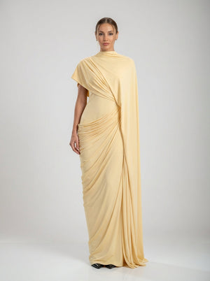 Lunaria Gown – Butter Yellow