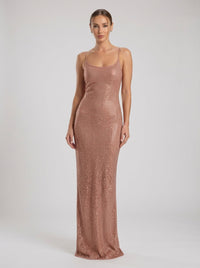 Nova Dress – Rose Gold