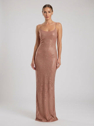 Nova Dress – Rose Gold