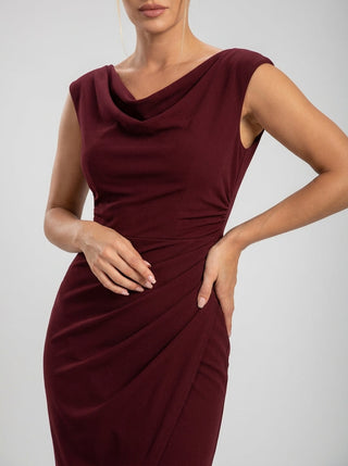 Valeris Gown – Deep Garnet