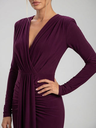 Larissa Gown – Plum Wine