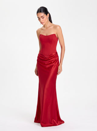 Maggie Dress – Red
