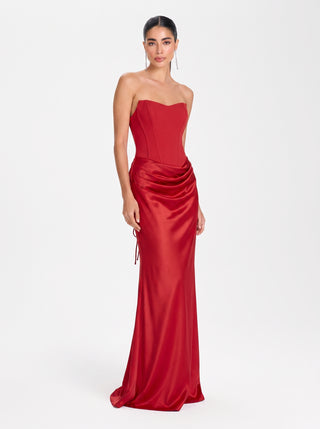Maggie Dress – Red