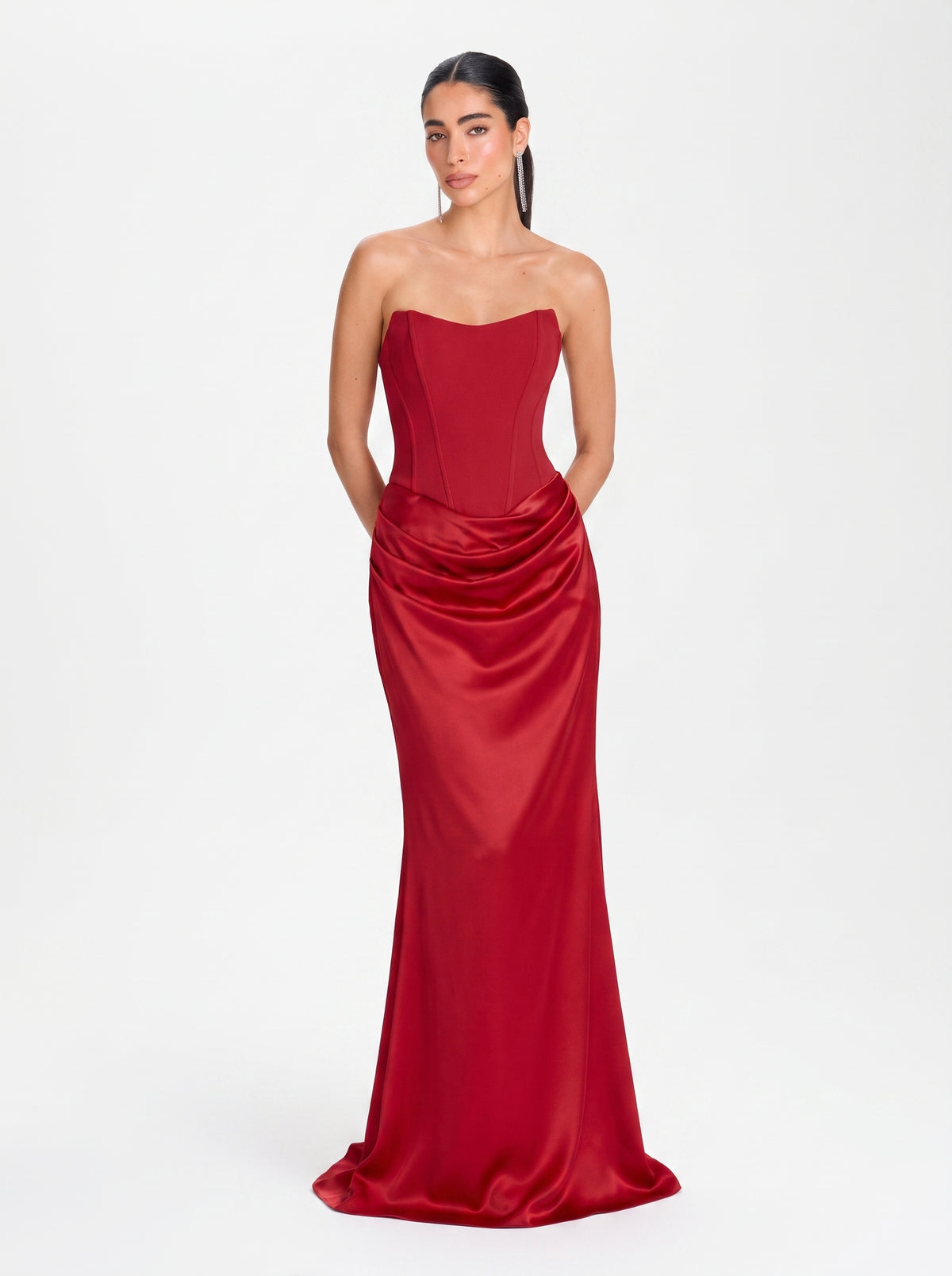 Maggie Dress – Red