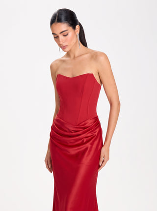 Maggie Dress – Red
