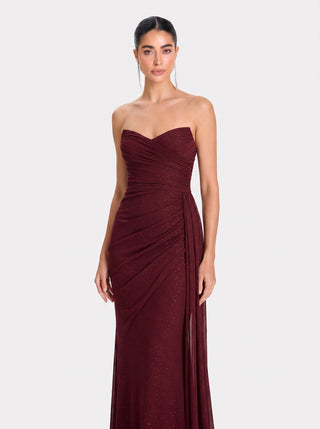Varelle Gown – Deep Garnet