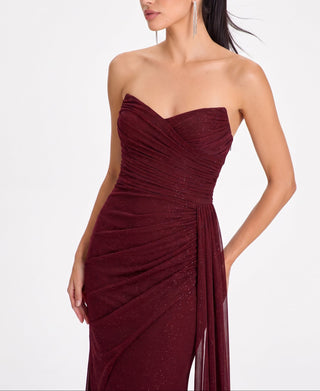 Varelle Gown – Deep Garnet