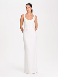 Astrid Gown – Porcelain Veil