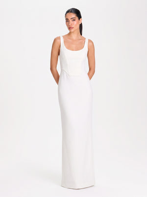 Astrid Gown – Porcelain Veil