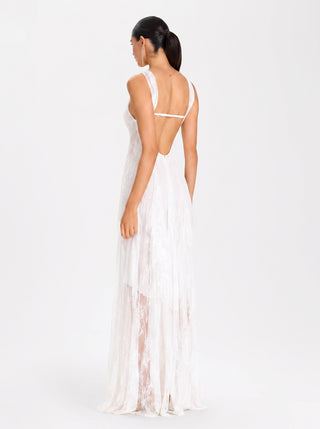 ÉLIANE Mini Dress – Pearl Veil