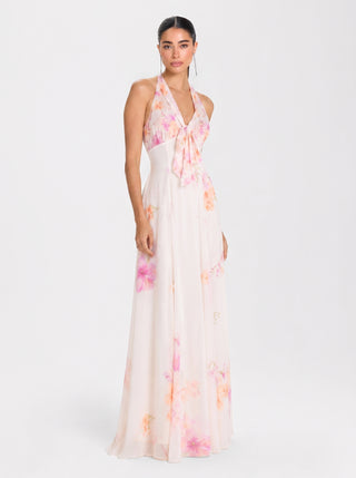 ISOLDE Floral Dress – Blush Blossom