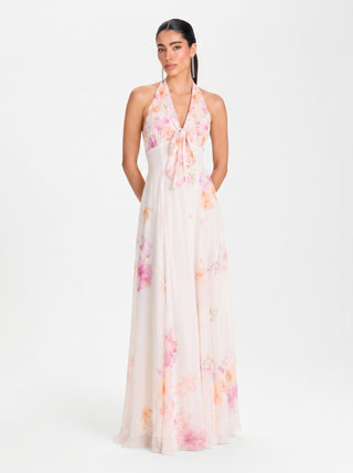 ISOLDE Floral Dress – Blush Blossom