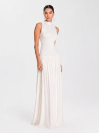 Valerie Fluid Grace Gown – Ivory Pearl