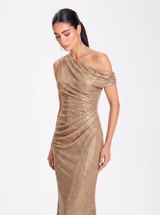 Aurex Gown – Gold